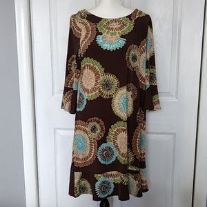 To The Max Bell Sleeve Knit Dress NWT sz L